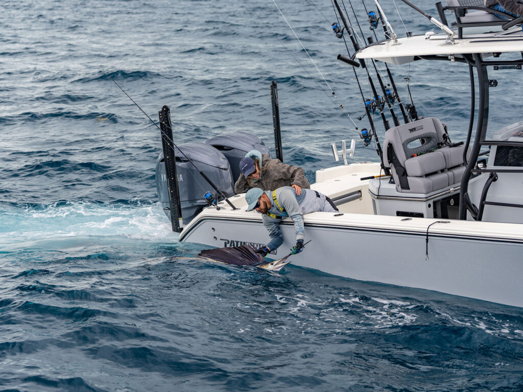 Billfish up next to Pathfinder 2800
