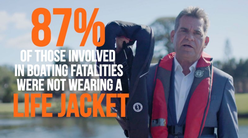Wearing life jackets saves lives