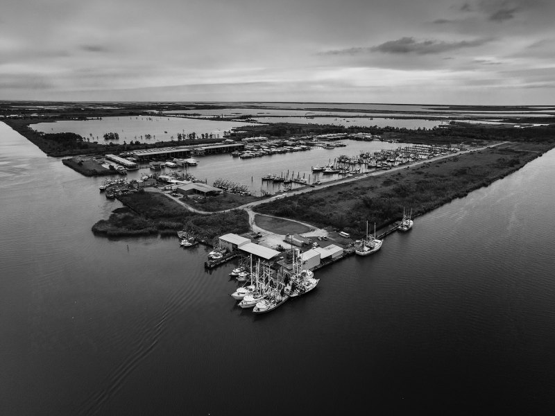 Marina in Venice, Louisiana