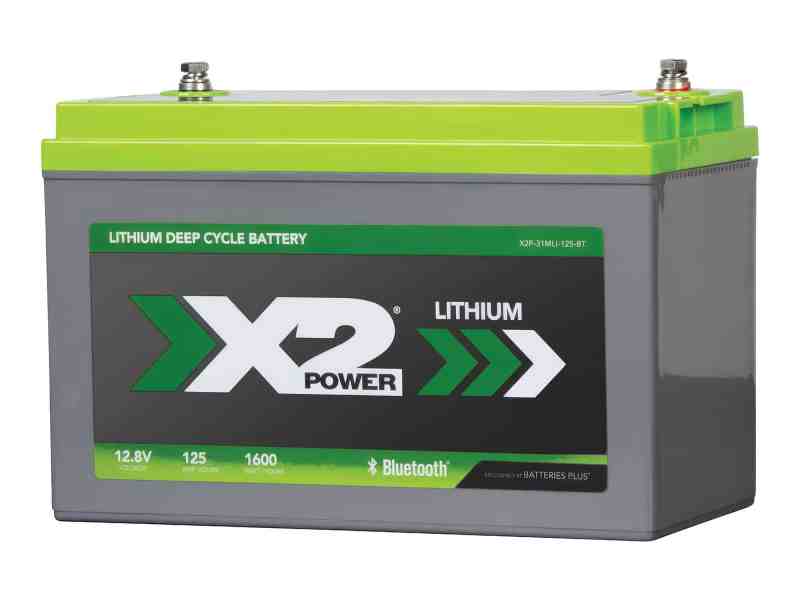 X2 Power lithium battery