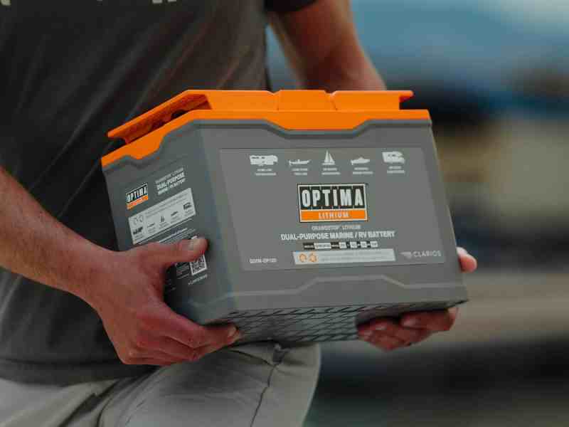 Optima marine lithium battery