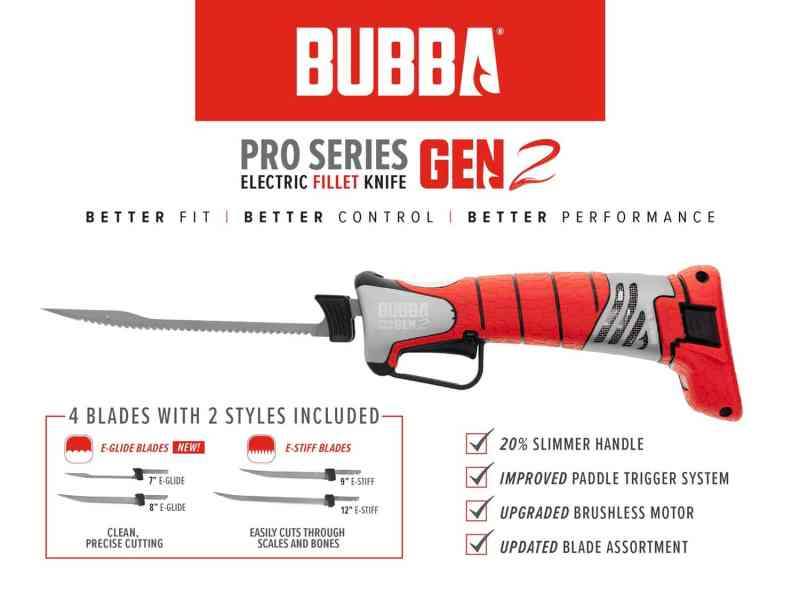 Bubba Electric fillet knife.