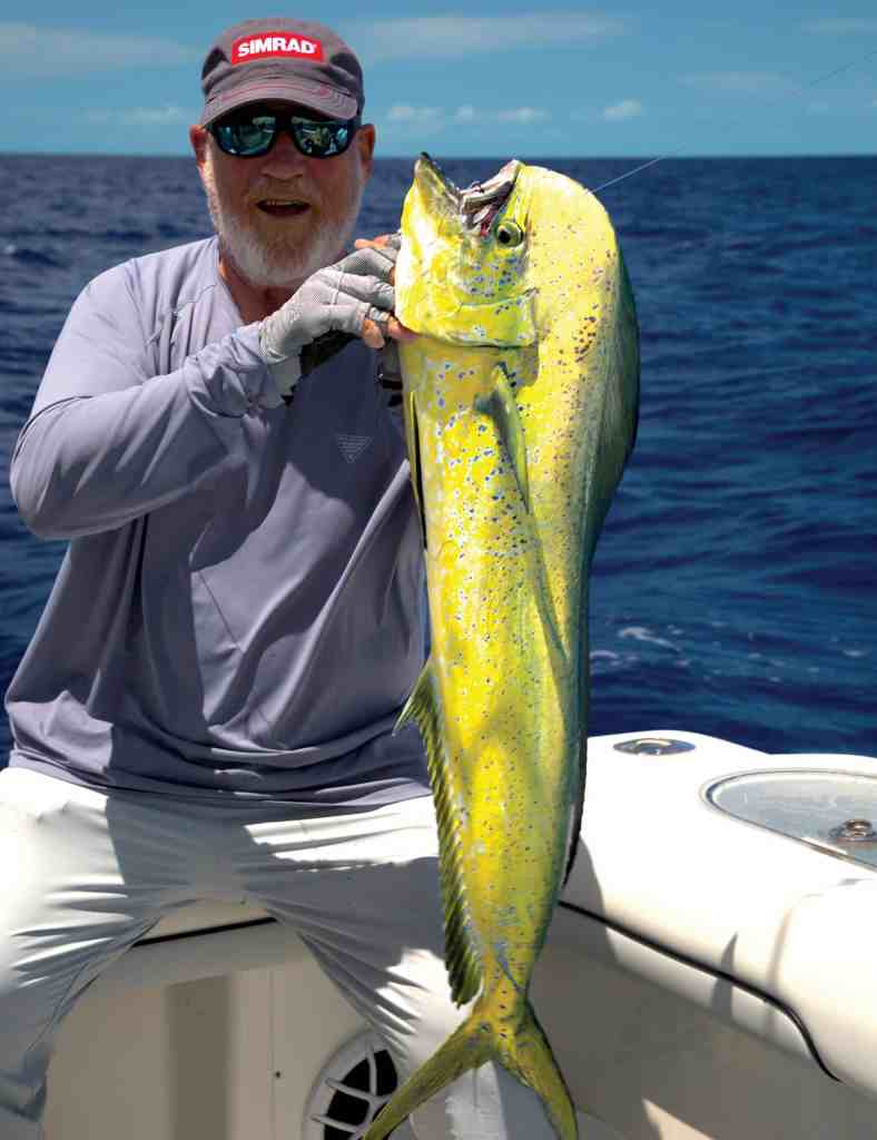 Mahi caught at Cape Eleuthera