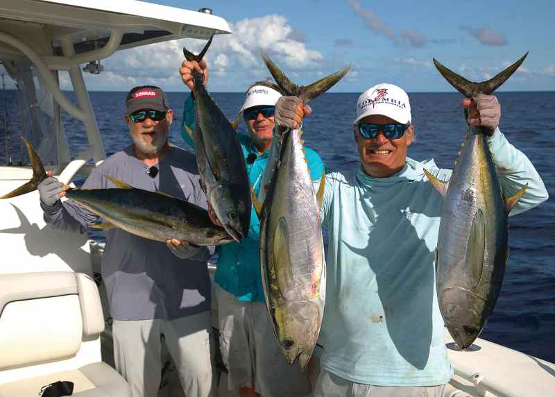 Tuna caught around Eleuthera