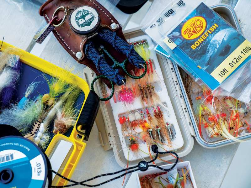 Fly tackle for bonefishing