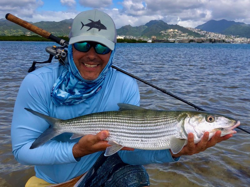 Bonefish caught in Hawaii