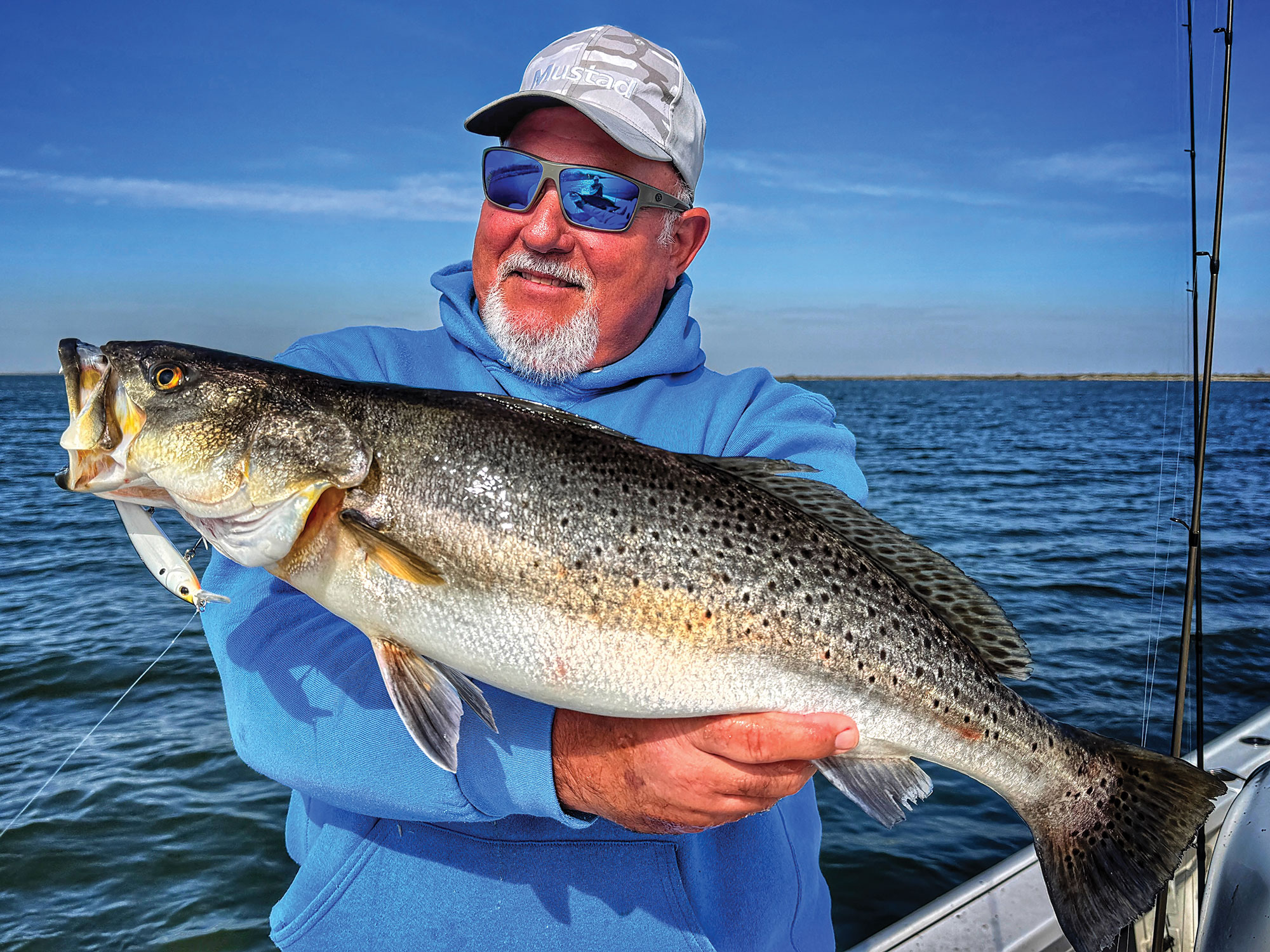 Seatrout caught on a plug